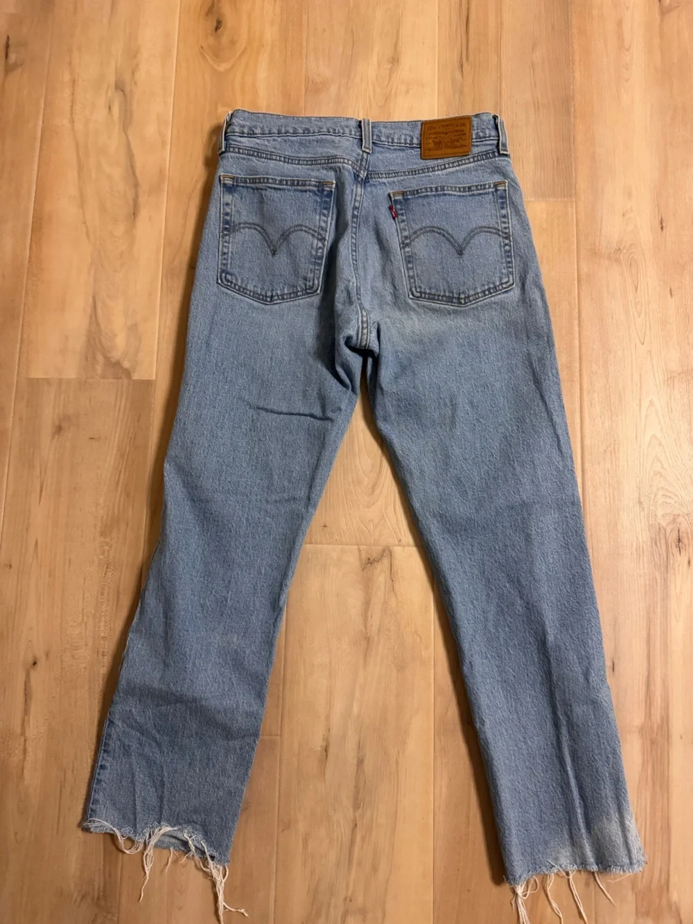 Levi’s Wedgie Straight Ankle Jeans Size 27